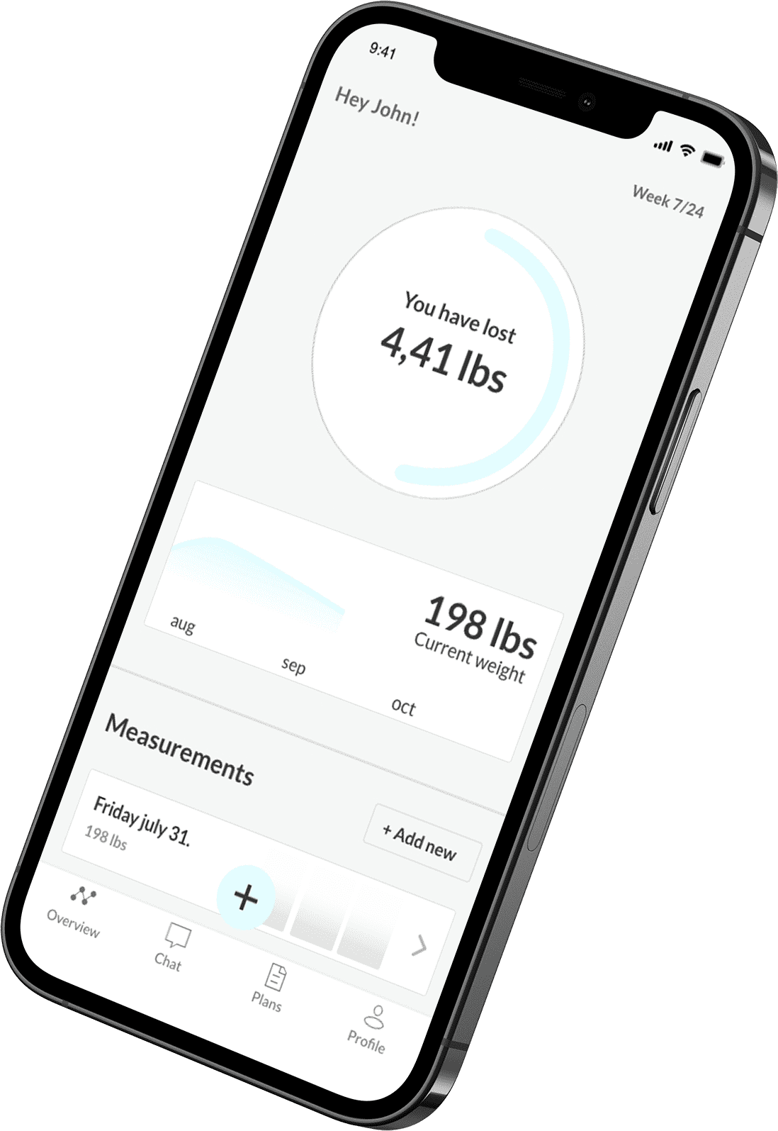 Progression tracking feature in online coaching app